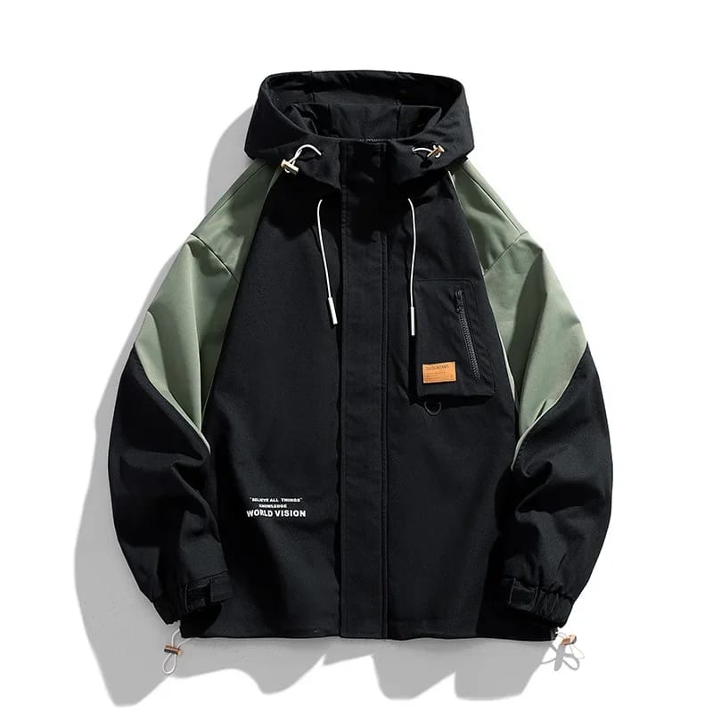 Campera de Hombre Versátil y Holgada para Talles Grandes. Ideal para Otoño, Estilo Casual, de Trabajo o Multiuso. Tendencia de Media Estación.